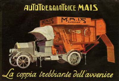 Farm Machinery. Suzzara, 1925 by Unknown